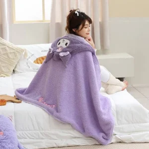 Kuromi Wraparound Blanket