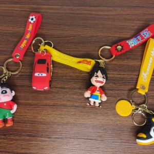 Shinchan/Anime/Shoe Keychains with Bagtags