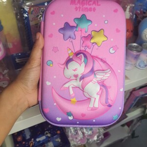 3D Pop Up Unicorn Hardcase Organizer
