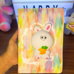 Squishy Bunny Diary ( A5 Size , Ruled pages )