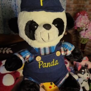 Panda with Shirt & Cap Soft Toy