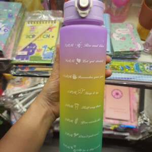 Mlticolour Quoted Sipper Bottle (BPA Free)