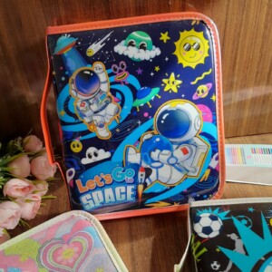 High Quality Space Briefcase with Stationery with Colourbook