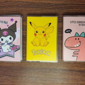 Kuromi/ Pokemon/ Dino Diary ( A7 Size , Ruled pages )