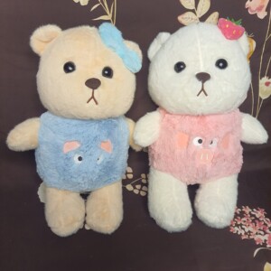 Cutest Bow/Strawberry Teddy Plush Toy