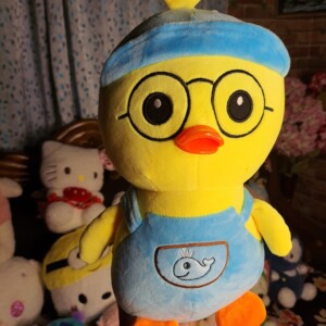 Blue Shirt Duck Plush Toy