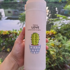 Boho Aesthetic Glass Bottle