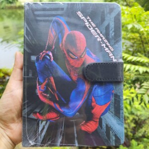 Premium Quality Spiderman Magnetic Diary ( A5 Size , Ruled pages )