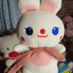 Bunny with Scarf Plush Toy