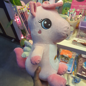 Pink Unicorn Plush Toy