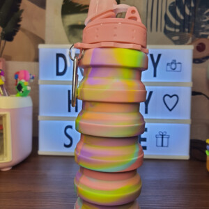 Multicolour Collapsible Silicon Bottle